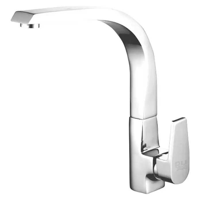 Universal de Grifería Sil Grifo de cocina - Cromo, Brillante - Grifo moderno con acabado cromado brillante y diseño elegante para baños y cocinas.