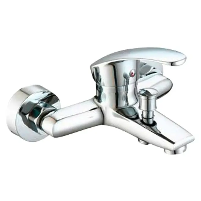 Universal de Grifería Murray Grifo monomando de bañera - Cromo, Brillante - Grifo brillante con un diseño moderno, ideal para cualquier baño. Un producto elegante y funcional para el uso diario.