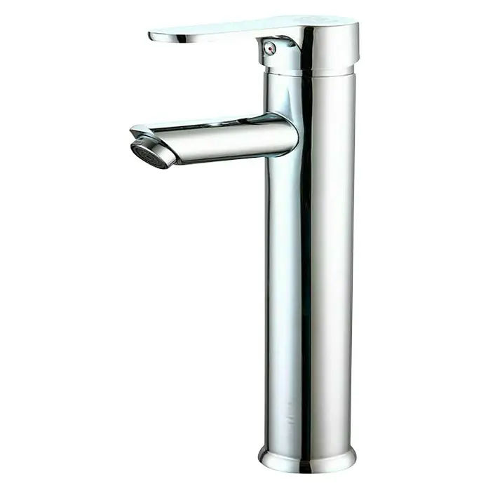 Universal de Grifería Ganges Grifo de lavabo alto - Cromo, Brillante - Este grifo cromado es un toque elegante para cualquier baño. Su forma esbelta y la superficie brillante atraen todas las miradas.