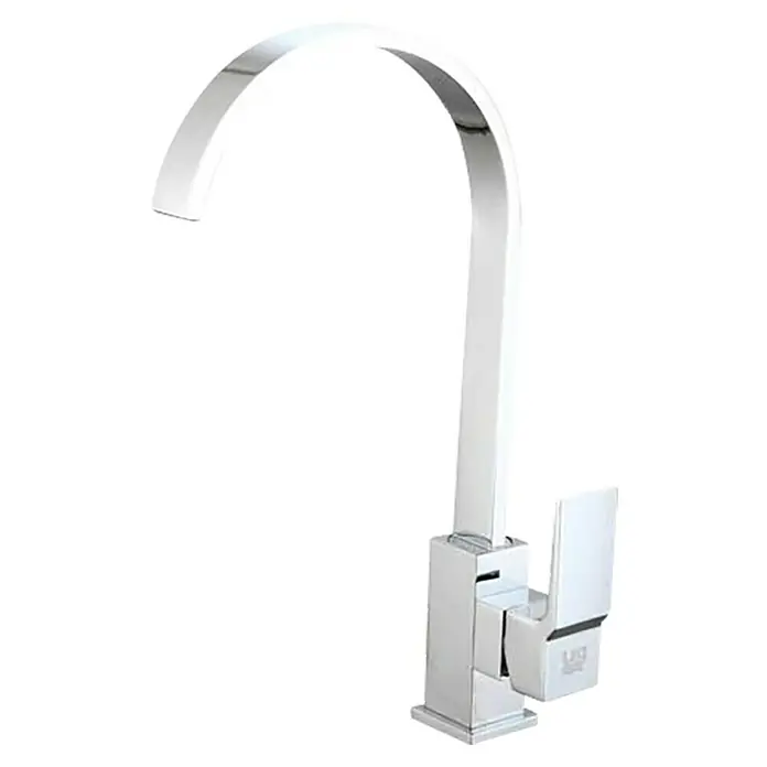 Universal de Grifería Grifo de cocina Acre - Cromo, Brillante - Grifo de baño cromado moderno con un diseño elegante. Este producto es elegante y funcional.
