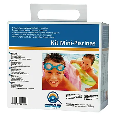 Quimicamp  Kit para tratamiento del agua Mini piscinas