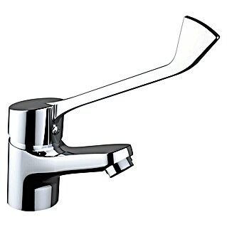 Clever Eno Grifo de lavabo gerontológico (Cromo, Brillante)
