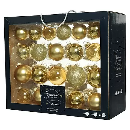 Decoris  Christbaumkugel-Mix