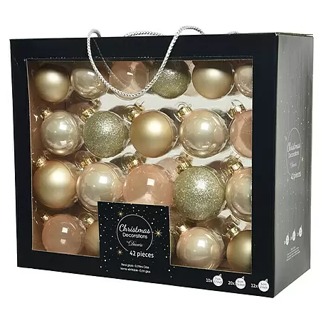 Decoris  Christbaumkugel-Mix
