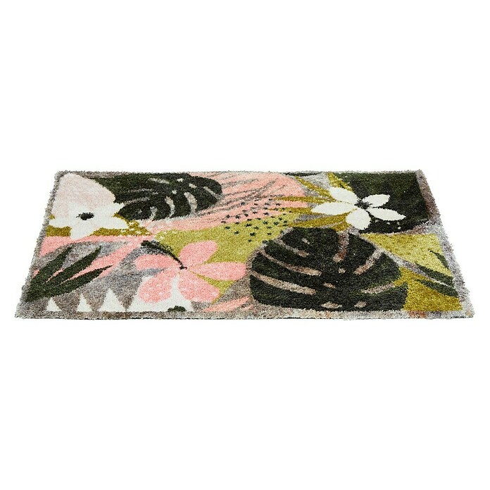 Astra Schmutzfangmatte Pure & Soft (70 x 50 cm, Design: Jungle Bunt, Mehrfarbig) | BAUHAUS