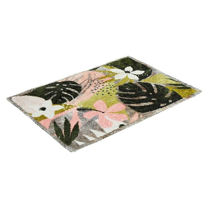 Astra Schmutzfangmatte Pure & Soft (70 x 50 cm, Design: Jungle Bunt, Mehrfarbig) | BAUHAUS