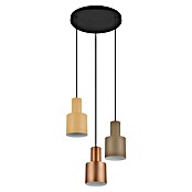 Trio Leuchten Agudo Pendelleuchte (120 W, Natur, Schwarz, E27, 3 Stk.) | BAUHAUS