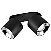 Trio Lighting Plafondspot (10 W, l x b x h: 12 x 18 x 8 cm, Zwart, Zwart, Aantal lichtbronnen: 2 st.) | BAUHAUS