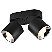 Trio Lighting Plafondspot (10 W, l x b x h: 12 x 18 x 8 cm, Zwart, Zwart, Aantal lichtbronnen: 2 st.) | BAUHAUS