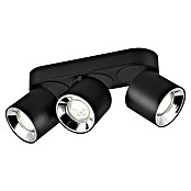 Trio Lighting Plafondspot Guayana (30 W, l x b x h: 12 x 27,3 x 8,7 cm, Zwart, Zwart, GU10, Aantal lichtbronnen: 3 st.) | BAUHAUS