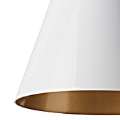 Alverlamp Lámpara colgante redonda Cono (60 W, Ø x Al: 19 x 40 cm, Blanco, Blanco, E27) | BAUHAUS