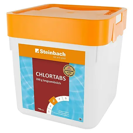 Steinbach  Chlortabs 200 g langsamlöslich