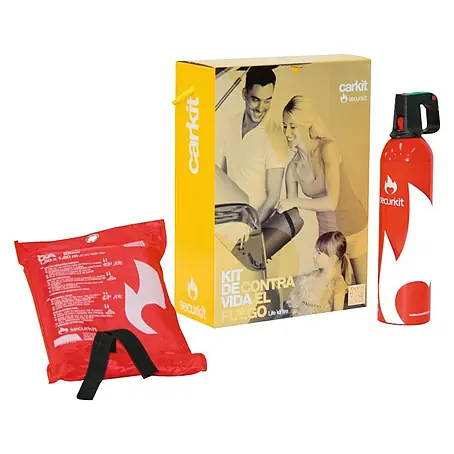 Kit de protección contra incendios Securikit Carkit (Apto para: Incendios incipientes)