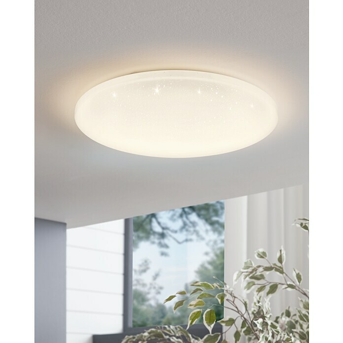 Eglo LED-Deckenleuchte rund POGLIOLA-S (15,6 W, Ø x H: 31 x 5,5 cm