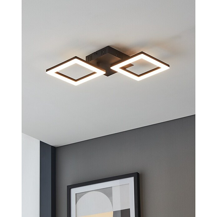 Philips Hue Intelligente verlichting - LED Plafondlamp Philips Hue, 30x30 cm, 19 W, dimbaar, met