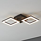 Eglo Led-plafondlamp PARANDAY-Z (15,5 W, l x b x h: 47 x 22,5 x 6 cm, Zwart) | BAUHAUS