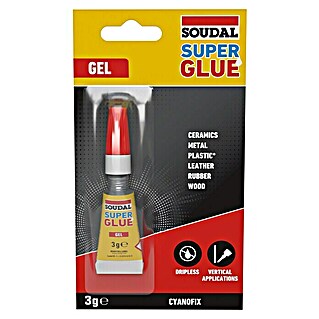 Soudal Adhesivo instantáneo Super Glue (3 g)