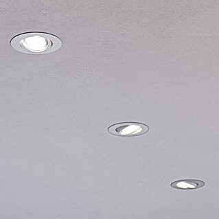 Eglo LED-Einbauleuchte SALICETO (Warmweiß, Durchmesser: 8,8 cm, Weiß, 3 Stk.)