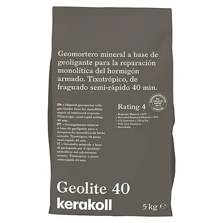 Kerakoll  Mortero de reparación rápida Geolite 40