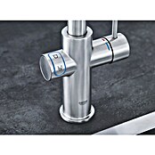 Grohe Spültischarmatur Blue Home (Supersteel, Matt) | BAUHAUS