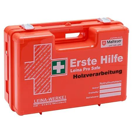 Leina-Werke  Erste-Hilfe-Koffer Pro Safe Holzverarbeitung