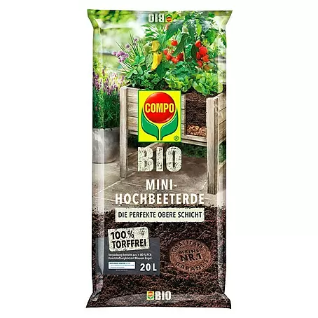 Compo  Bio-Hochbeeterde Mini