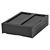 Schubladenbox Modular (L x B x H: 38 x 29 x 10,7 cm, Schwarz, Anzahl Schubladen: 1 Stk.) | BAUHAUS