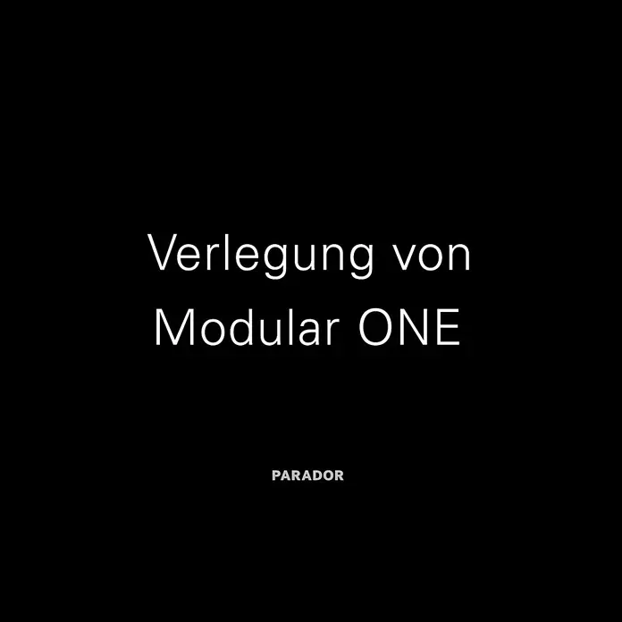Parador Designboden Modular ONE Eiche Spirit Geräuchert1.285 x 194 x 8 mm, Landhausdiele, Eiche Spirit Geräuchert - Parador Modular One Verlegeanleitung
