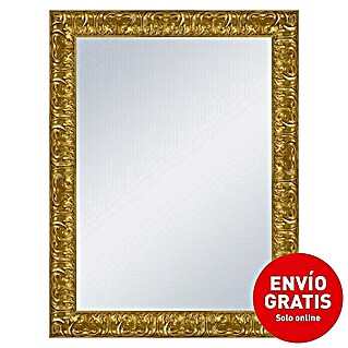 Espejo con marco Viena (62 x 82 cm, Oro viejo, Madera)