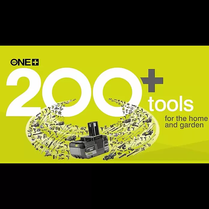 Ryobi ONE+ Akku-Ratschenschrauber R18RW2-0 - 18 V, Ohne Akku, ¼″ - 200+ Tools all powered by ONE+™ Battery