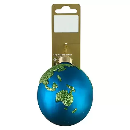 Christbaumschmuck Erdkugel