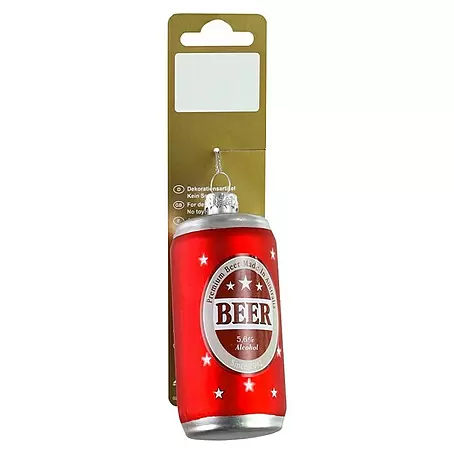 Christbaumschmuck Bierdose