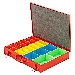BAUHAUS Systembox (Anzahl Fächer: 23, Rot)