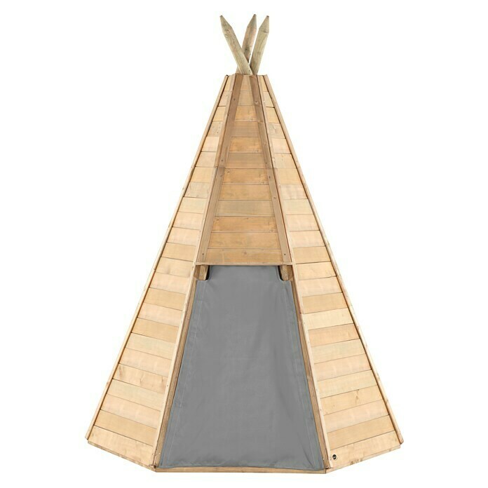 Plum Tipi-Zelt (Holz, Natur) | BAUHAUS