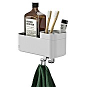 Tiger Doucherek met haak en houder 2-Store (10,8 x 24,9 x 15,7 cm, Wit) | BAUHAUS