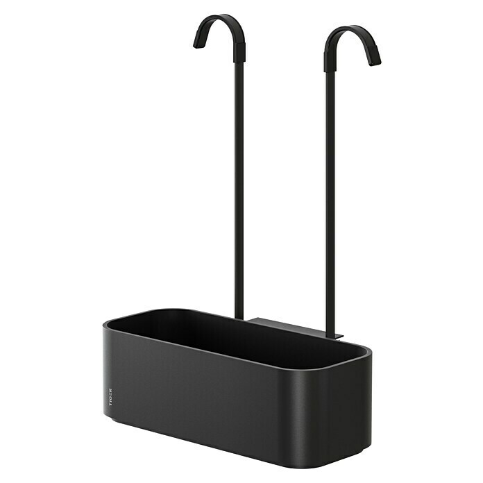 Tiger Douchekorf hangend 2-Store (12,2 x 24,9 x 34,3 cm, Zwart) | BAUHAUS