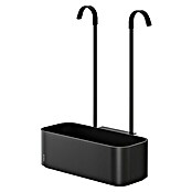 Tiger Douchekorf hangend 2-Store (12,2 x 24,9 x 34,3 cm, Zwart) | BAUHAUS