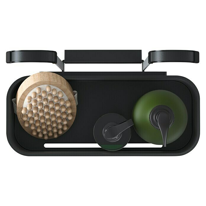 Tiger Douchekorf hangend 2-Store (12,2 x 24,9 x 34,3 cm, Zwart) | BAUHAUS