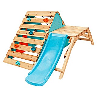 Plum Klettergerüst My First Wooden Playcentre (260 x 143 x 100 cm, Holz, Natur)