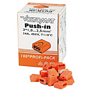Voltomat Spojnica za žicu (Broj vodiča: 3 Kom., 1 mm² - 2,5 mm², 100 Kom.)