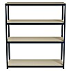 Regalux Regal za teški teret R250  (V x Š x DB: 180 x 160 x 60 cm, Nosivost po polici: 250 kg, Broj polica: 4 Kom., Uticanje, Grafitno sivo) | BAUHAUS