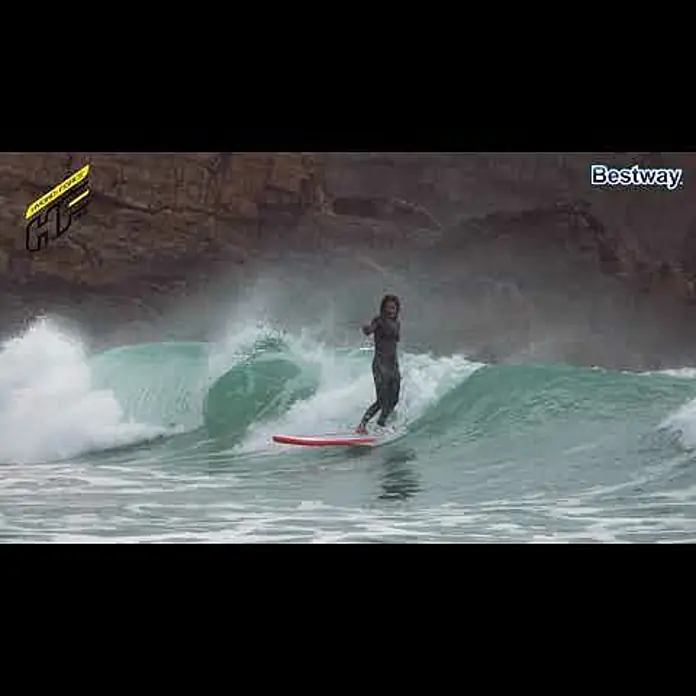 Bestway Juego de paddle surf Oceana - L x An x Al: 305 x 84 x 12 cm, Carga útil: 120 kg, Hinchable - Bestway® Hydro-Force™ 2021