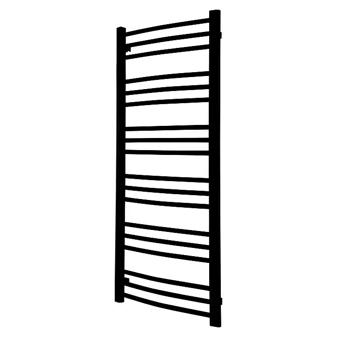 TVS Design Badheizkörper Nemo 18-600B x H: 61 x 119,5 cm, Wärmeleistung bei Vorlauftemperatur von 75 °C (D: 50): 326 W, Schwarz