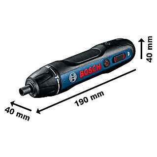 Bosch Professional Akkuschrauber Go (3,6 V, 1 Akku, 5 Nm)