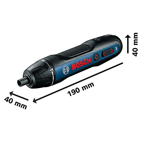 Bosch Professional Akkuschrauber Go (3,6 V, 1 Akku, 5 Nm)