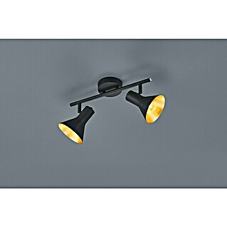 Reality Leuchten Nina Deckenstrahler (80 W, L x B x H: 33 x 11 x 21 cm, Schwarz, E14, 2 Stk.)