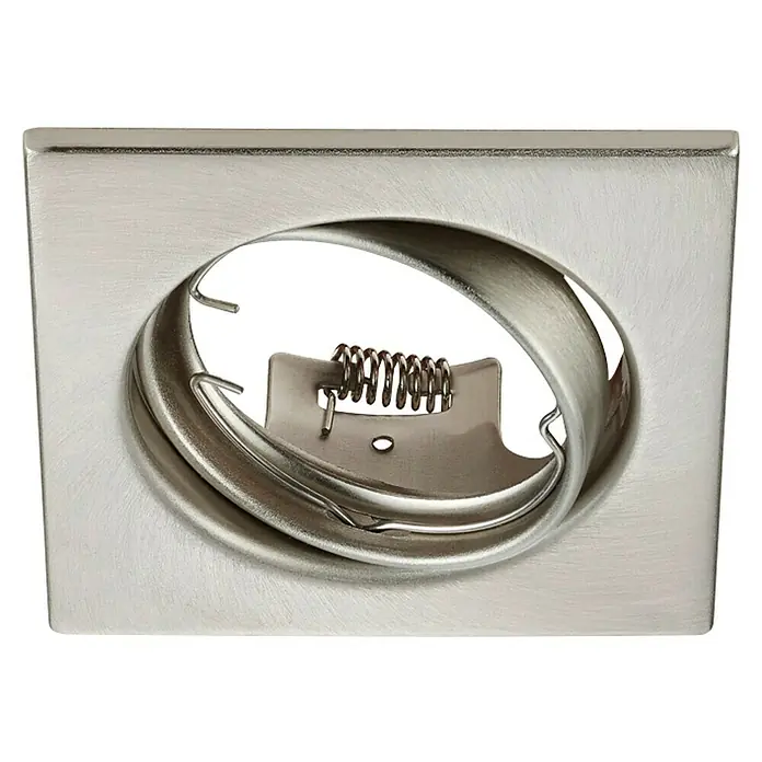 Trio Lighting Foco empotrable Jura - 15 W, GU10, Níquel mate - Primer plano de una resistencia electrónica de alta calidad diseñada para cigarrillos electrónicos o vaporizadores, ideal para generar calor intenso.