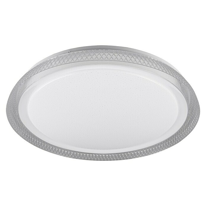 Trio Lighting Plafón LED redondo Heracles (24 W, Ø x Al: 500 mm x 6 cm, Blanco, Blanco cálido) | BAUHAUS