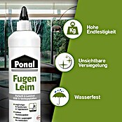 Ponal Fugen-Leim (1 kg, Lösemittelfrei, Transparent (getrocknet))