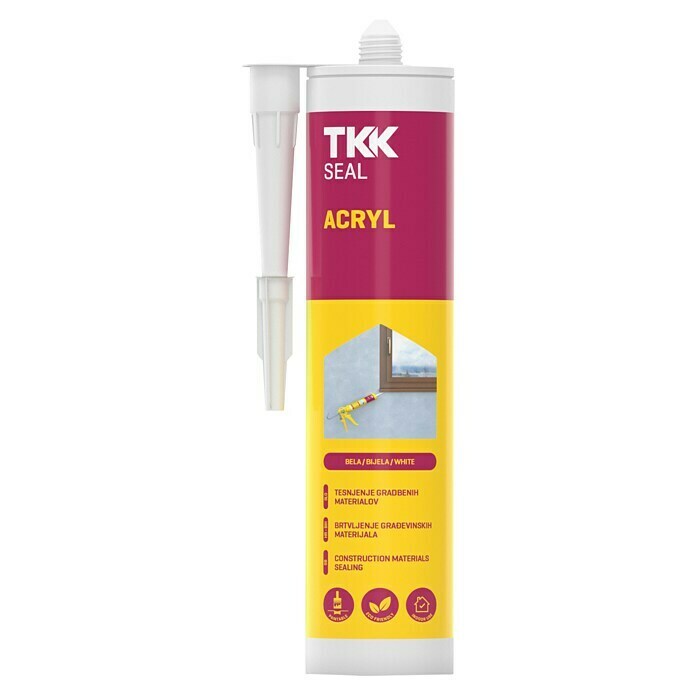 Akrilno brtvilo Acryl  (Bijela, 280 ml) | BAUHAUS